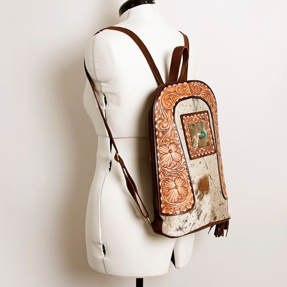 American Darling Hand Tooled Genuine Leather