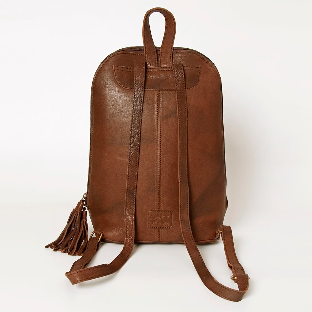 American Darling Hand Tooled Genuine Leather