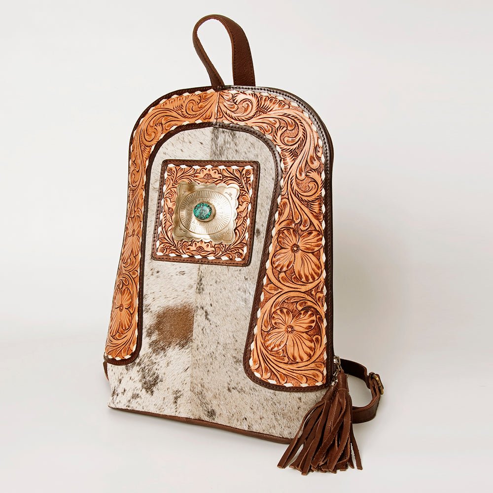 American Darling Hand Tooled Genuine Leather