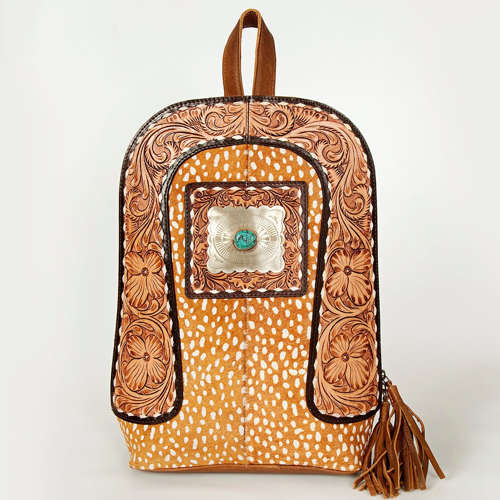 American Darling Hand Tooled Genuine Leather