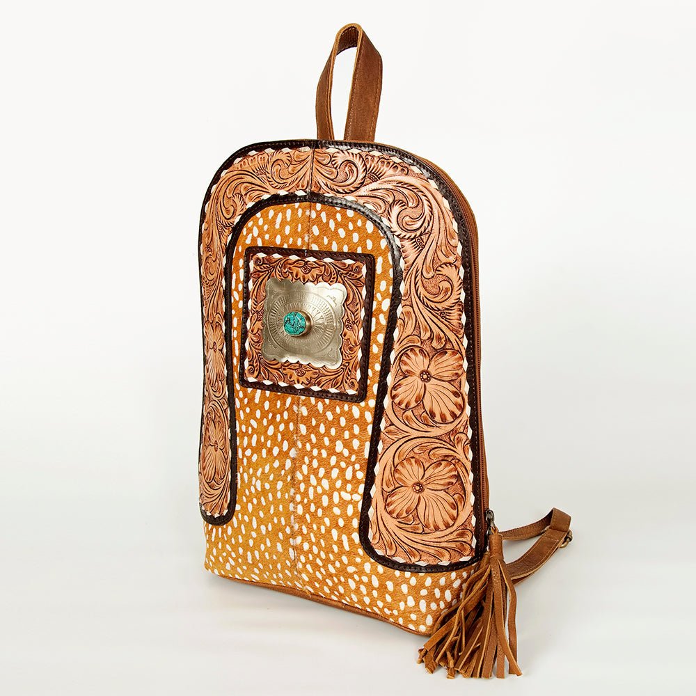 American Darling Hand Tooled Genuine Leather