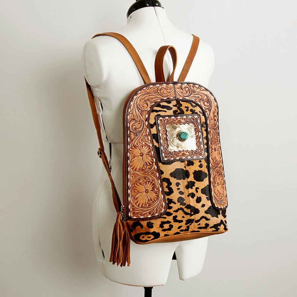 American Darling Hand Tooled Genuine Leather