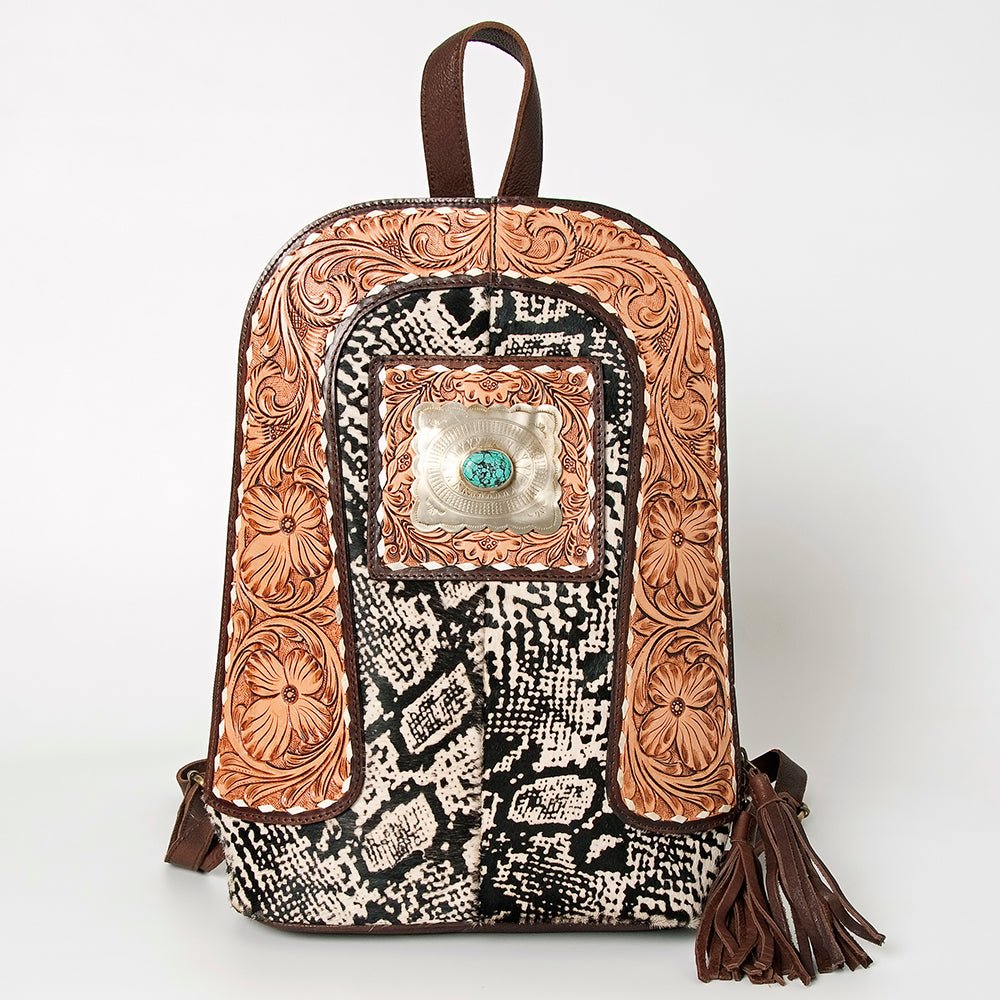 American Darling Hand Tooled Genuine Leather