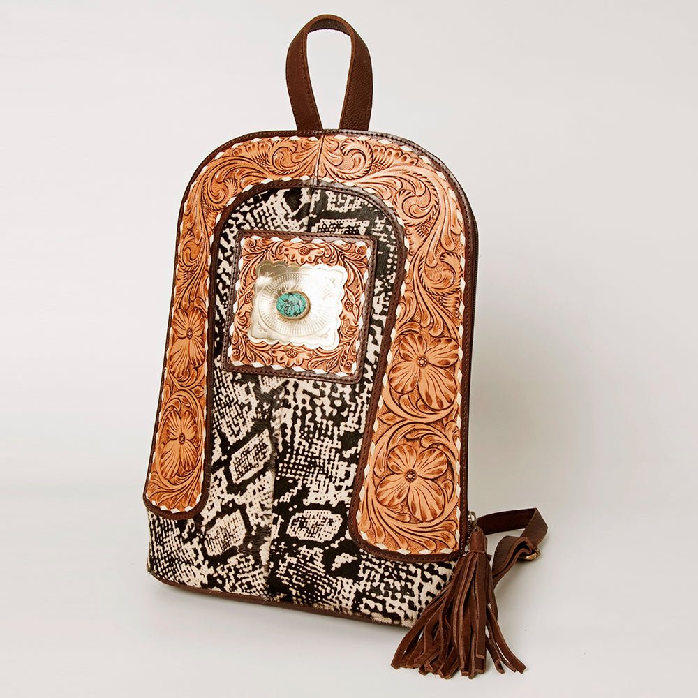 American Darling Hand Tooled Genuine Leather