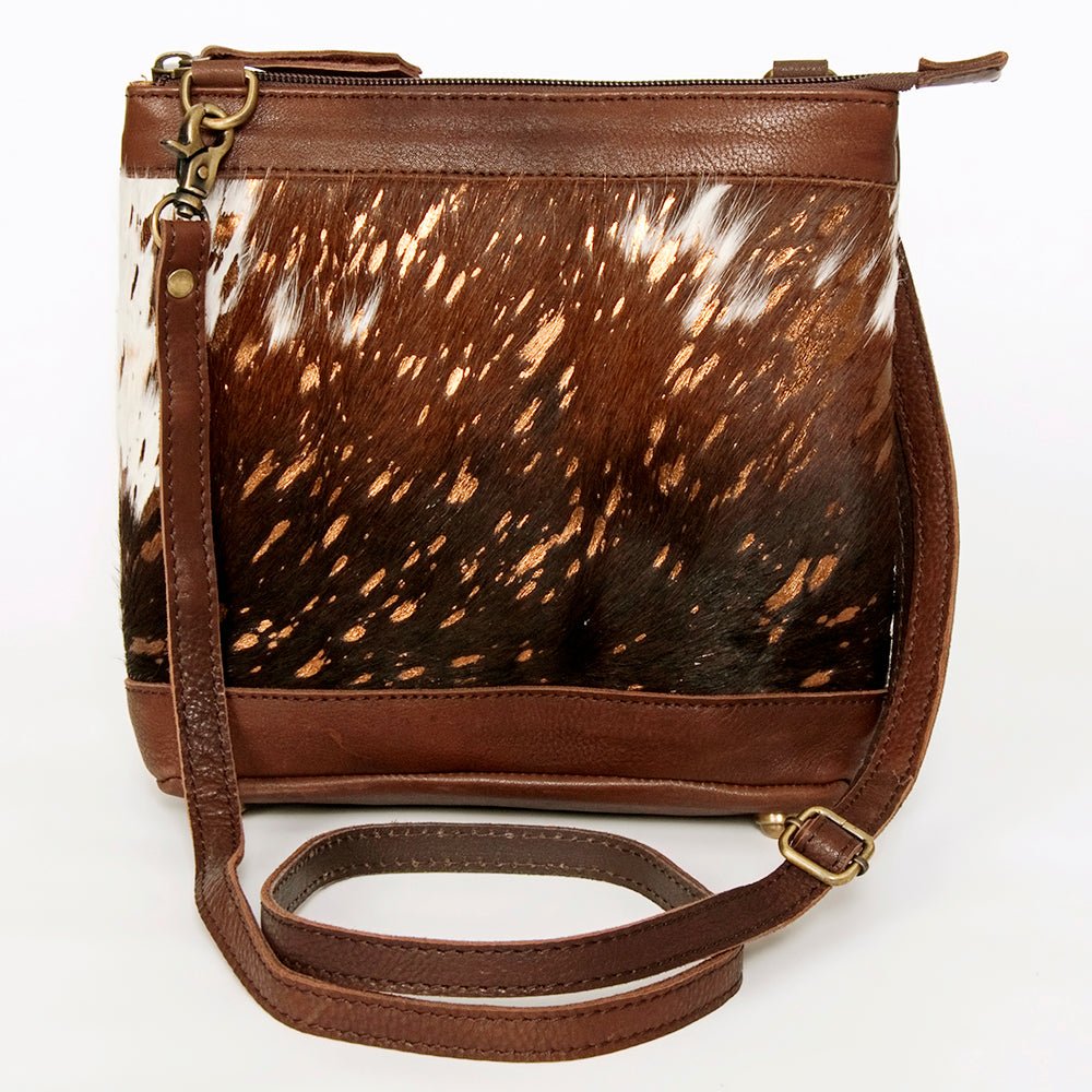 American Darling Large Crossbody Saddle Blanket Genuine Leather