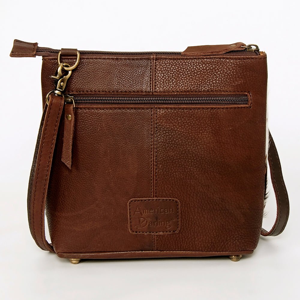 American Darling Large Crossbody Saddle Blanket Genuine Leather