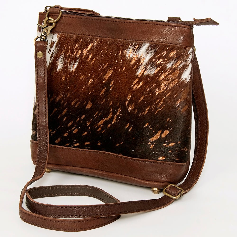 American Darling Large Crossbody Saddle Blanket Genuine Leather