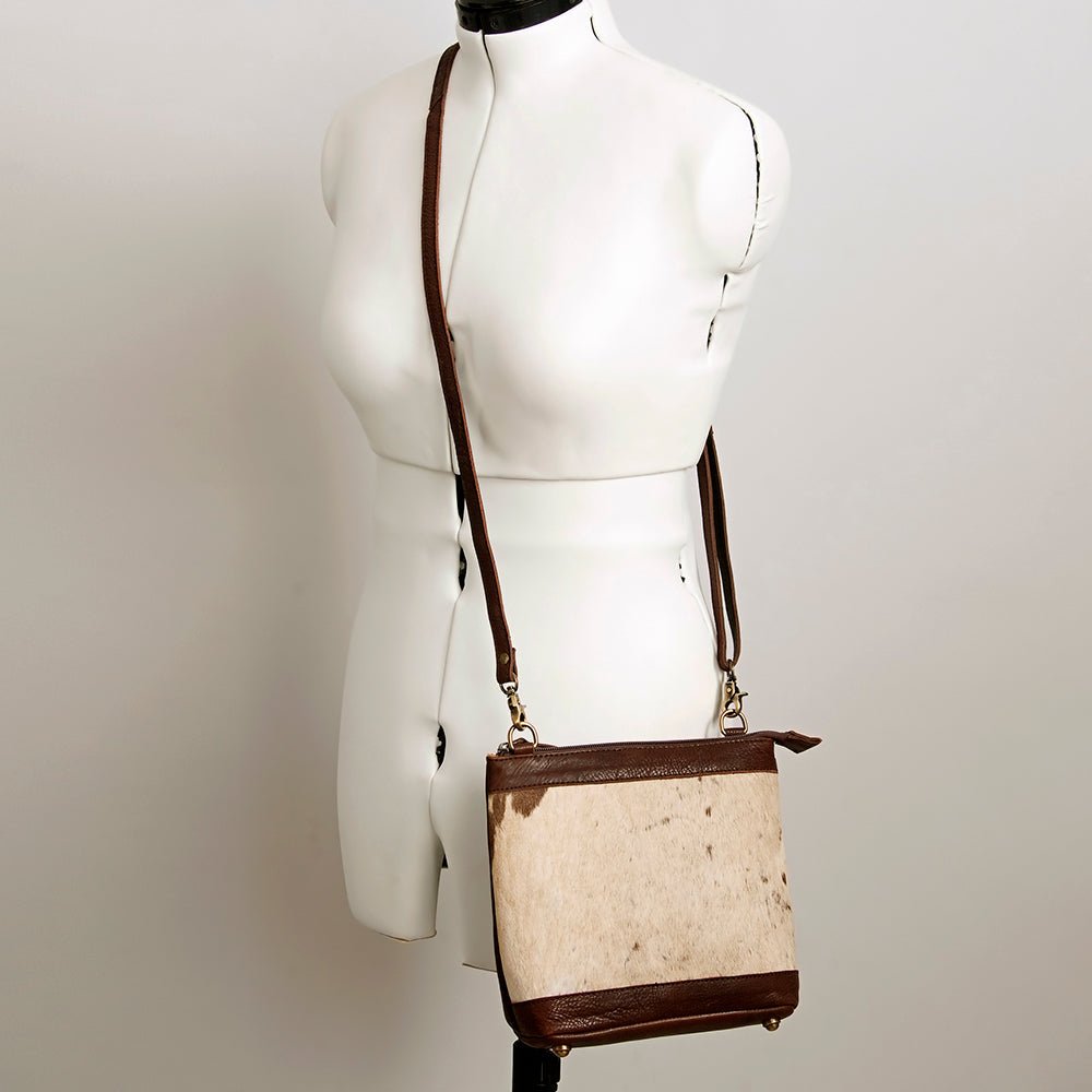 American Darling Large Crossbody Saddle Blanket Genuine Leather