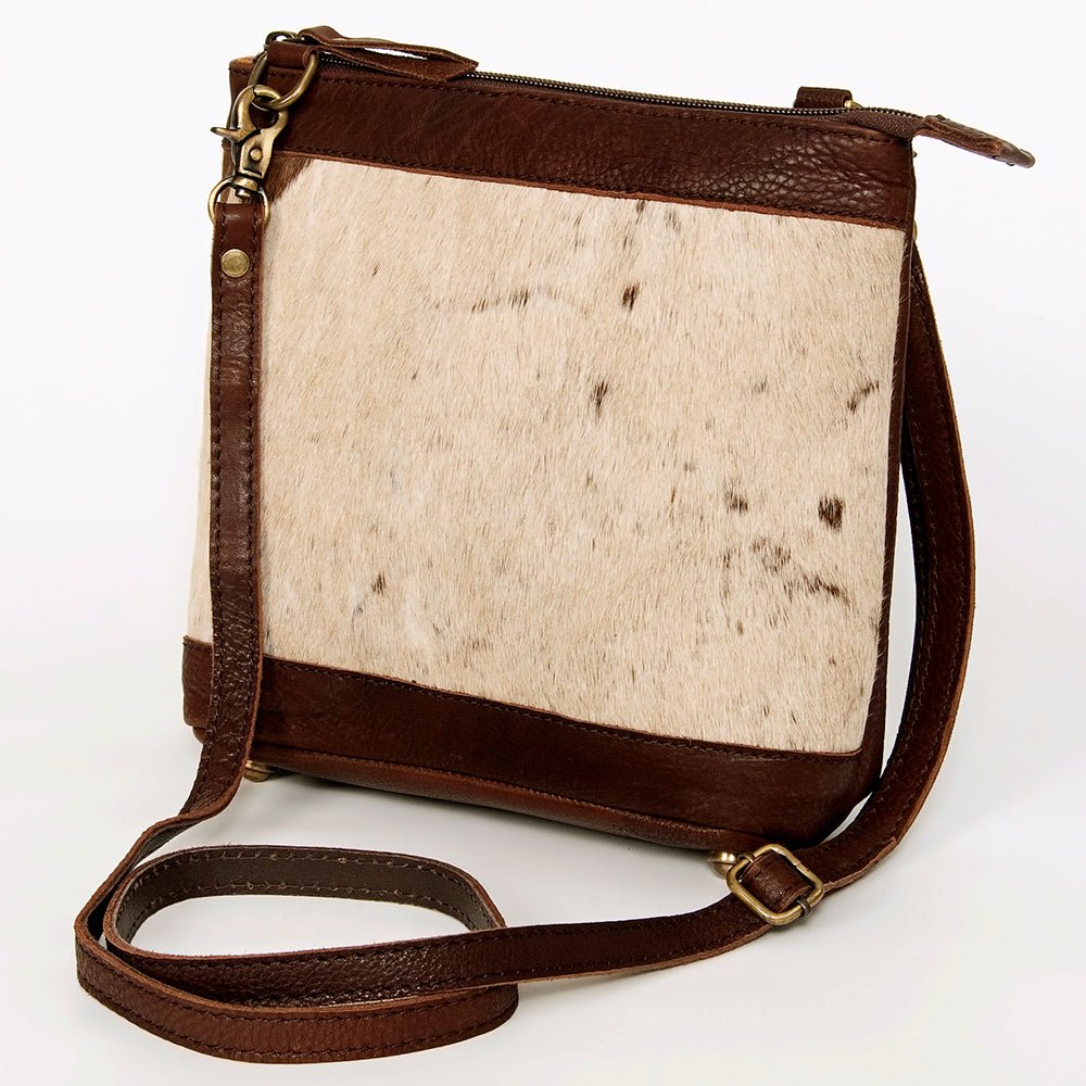 American Darling Large Crossbody Saddle Blanket Genuine Leather