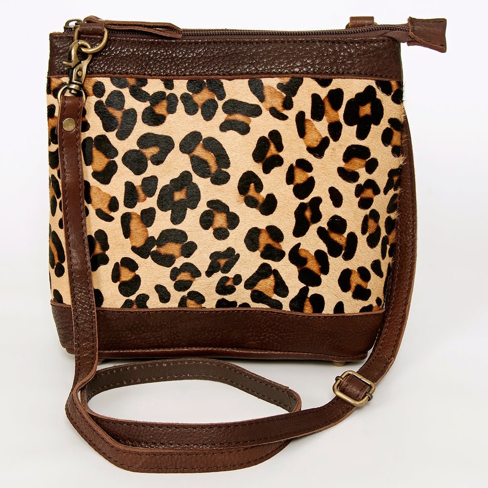 American Darling Large Crossbody Saddle Blanket Genuine Leather