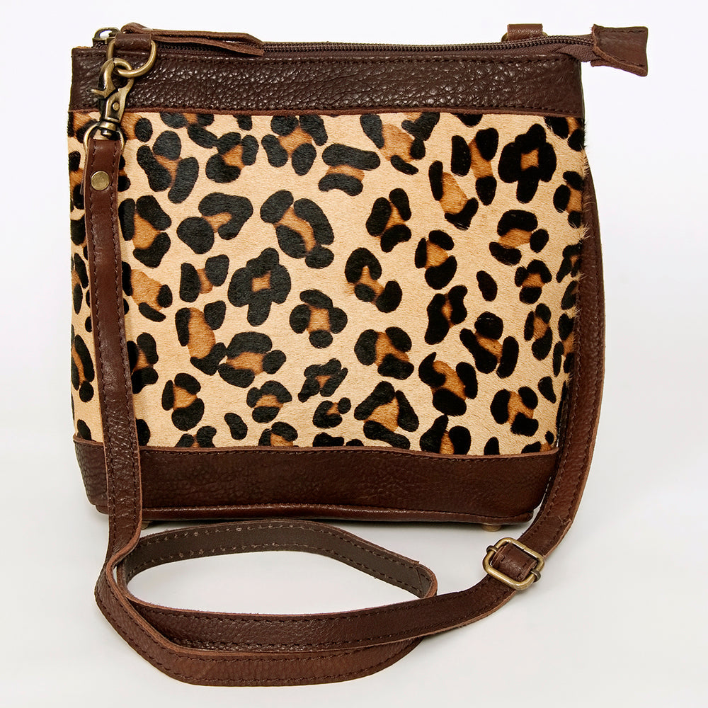 American Darling Large Cross body Bag for Women Hand Woven Saddle Blanket Vegetable-Tanned Genuine Leather YKK Zipper