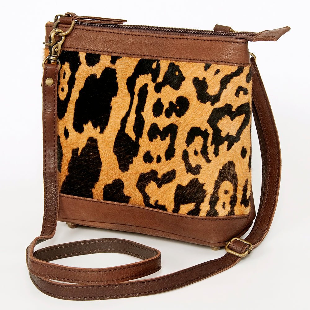 American Darling Large Crossbody Saddle Blanket Genuine Leather