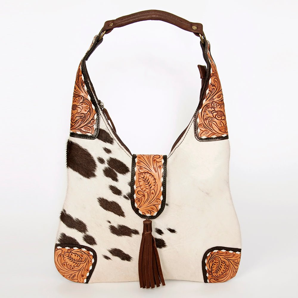 American Darling Hobo Hand Tooled Genuine Leather