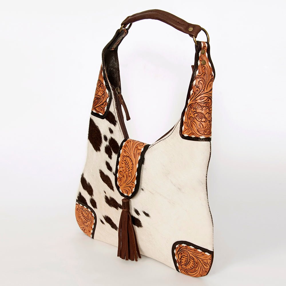 American Darling Hobo Hand Tooled Genuine Leather