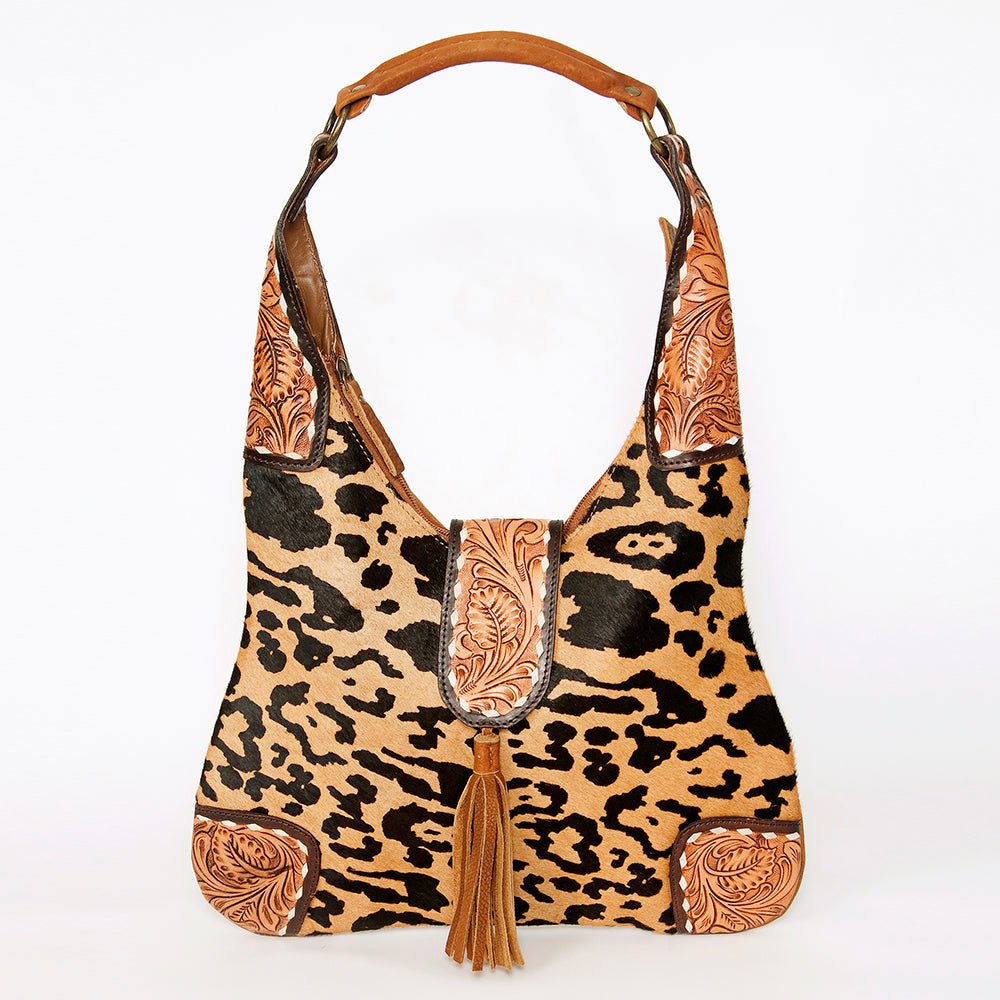 American Darling Hobo Hand Tooled Genuine Leather