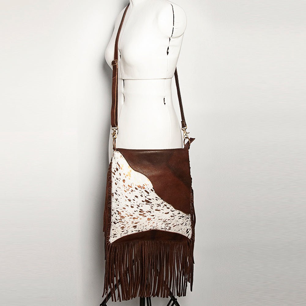 American Darling Large Crossbody Hair-On Genuine Leather
