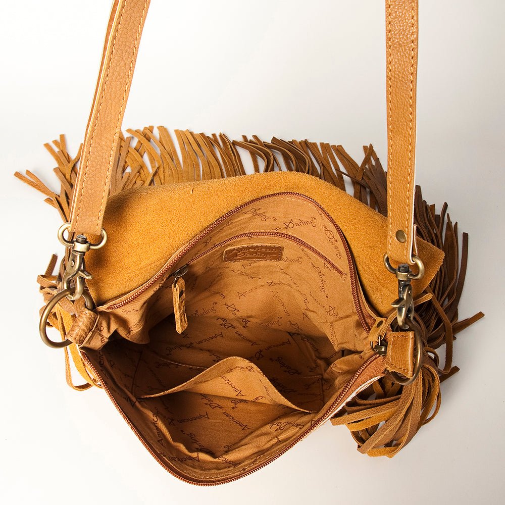 American Darling Large Crossbody Hair-On Genuine Leather