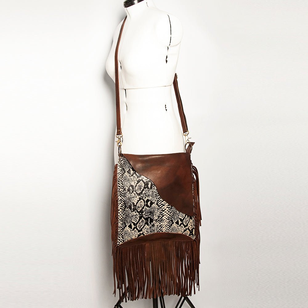 American Darling Large Crossbody Hair-On Genuine Leather