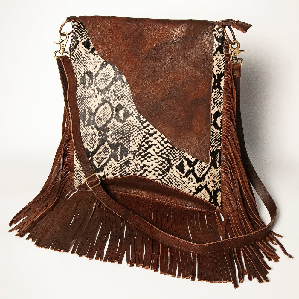 American Darling Large Crossbody Hair-On Genuine Leather