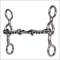 5 1/8" Professional'S Choice Western Horse Dogbone Short Shank Bit Stainless Steel
