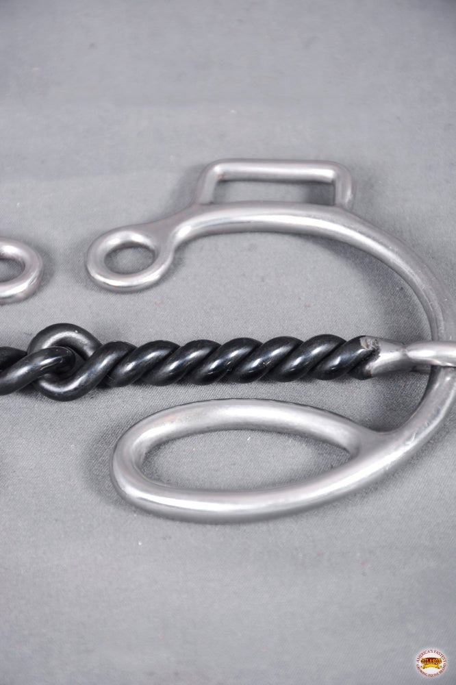 Twisted Snaffle Gag Bit For Horses Durable Stainless Steel Mouthpiece For Training