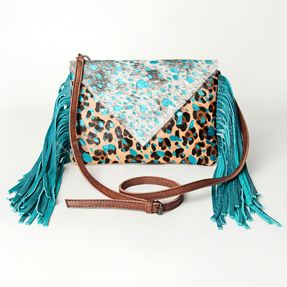 American Darling Envelope Hair-On Genuine Leather Western Women Bag Handbag Purse | for Cute