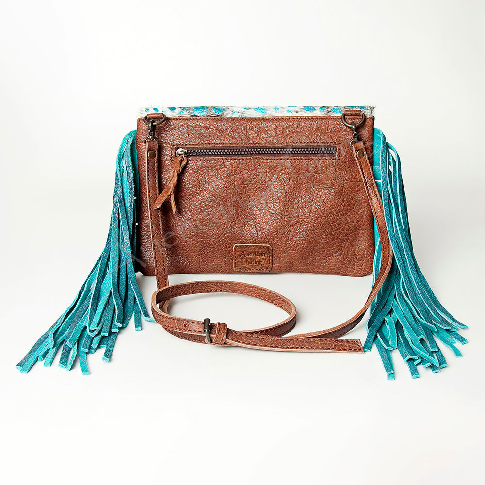 American Darling Envelope Hair-On Genuine Leather Western Women Bag Handbag Purse | for Cute