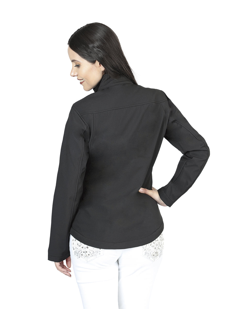 Womens Zipper Jacket Black 127081 — view 3