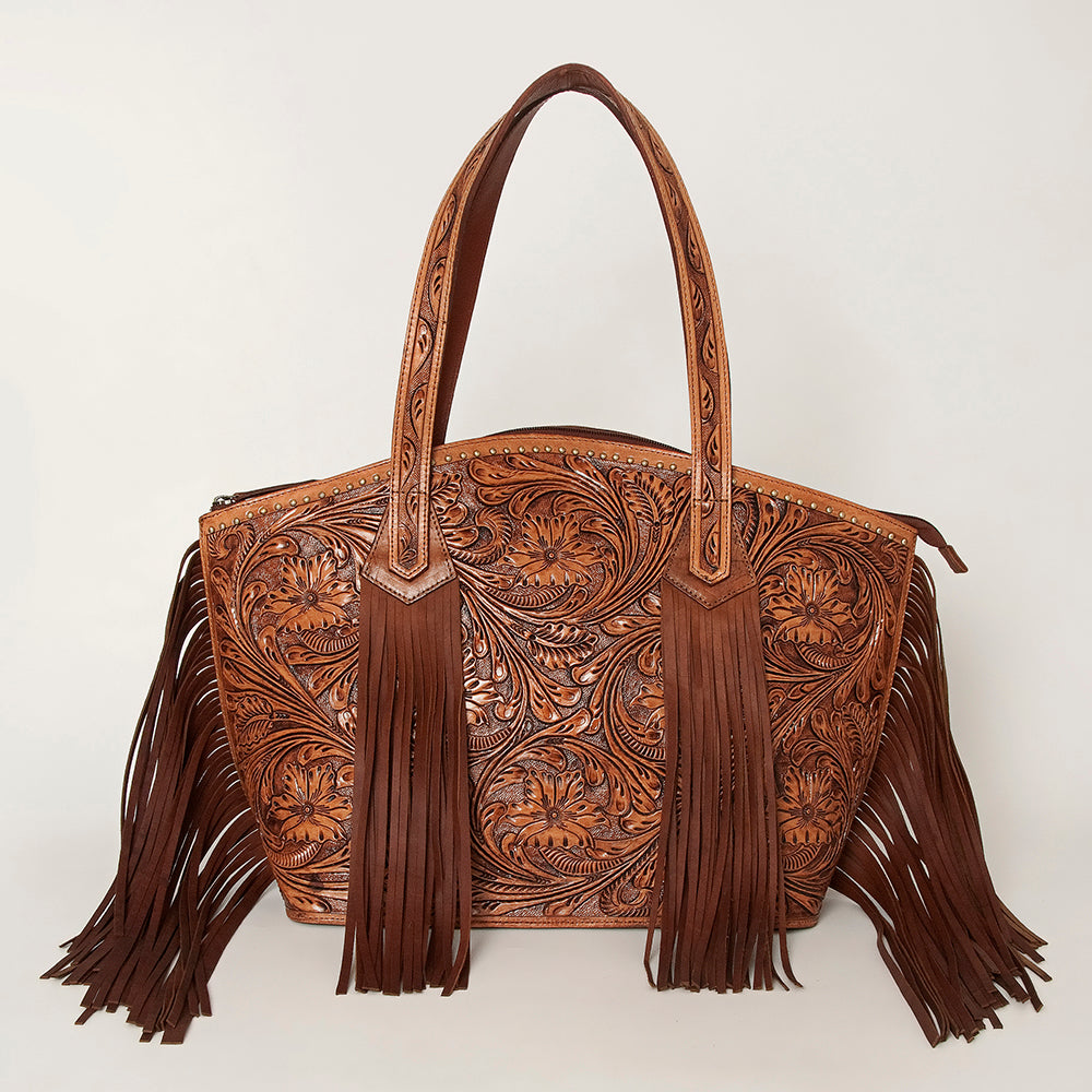 American Darling Hand Tooled Genuine Leather