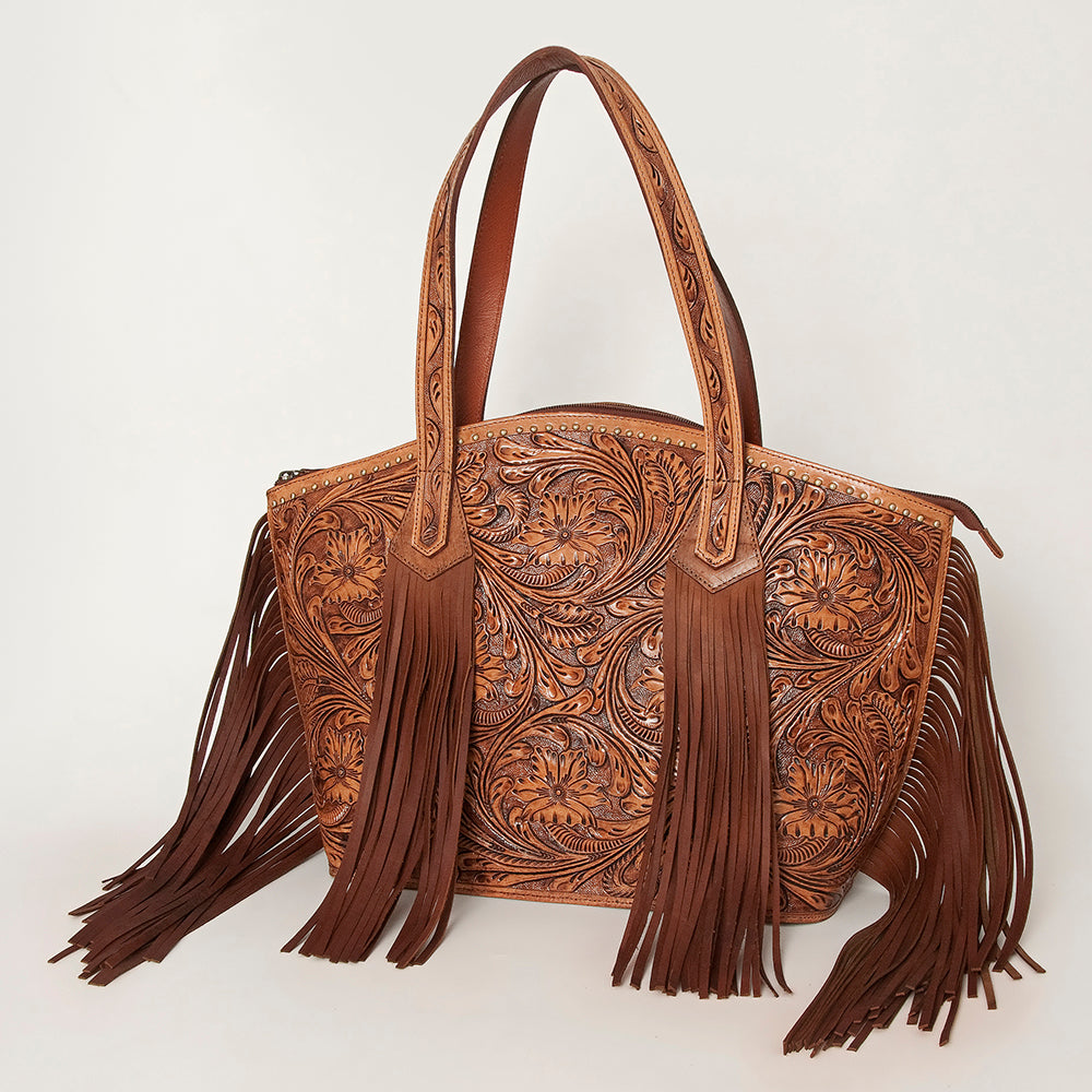 American Darling Hand Tooled Genuine Leather