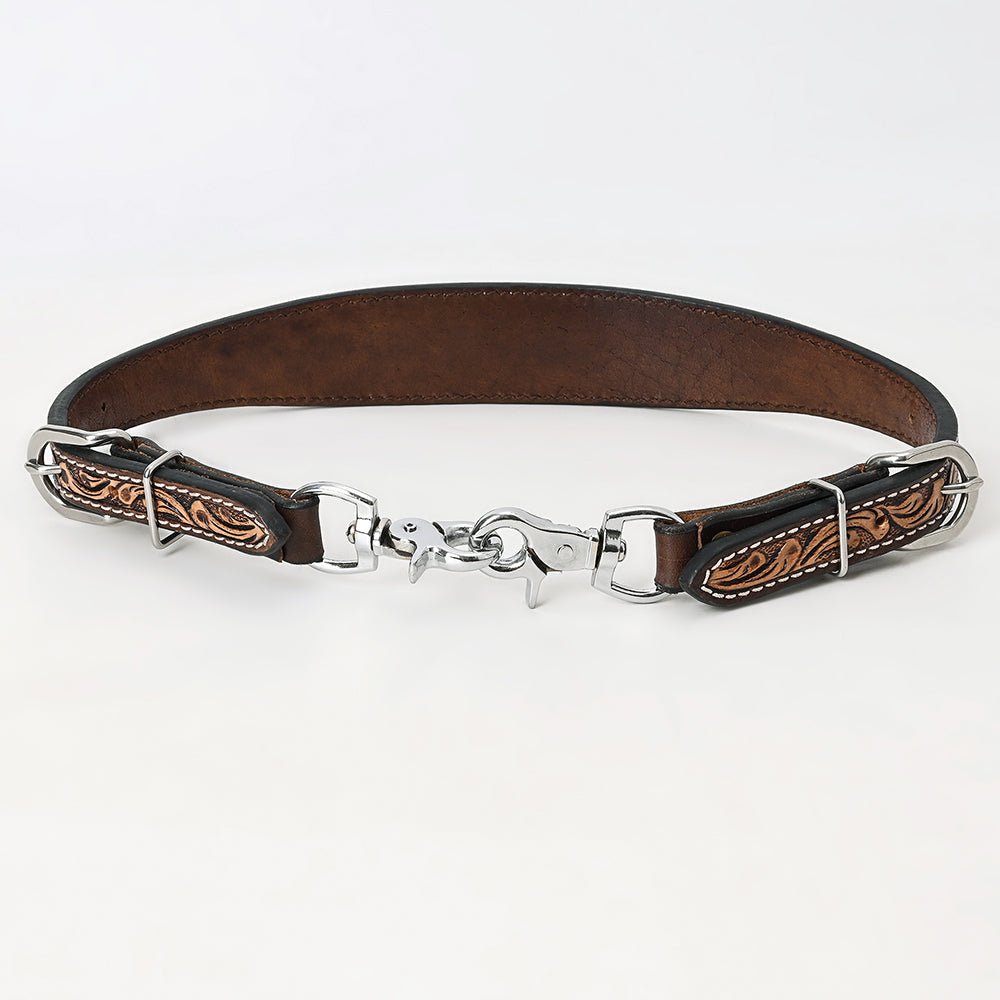 Bar H Equine American Leather Horse Saddle Tack One Ear Headstall Brown