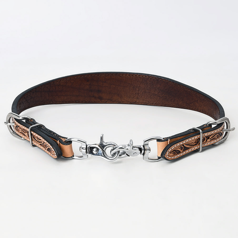 Bar H Equine Genuine Western American Leather Horse Premium Headstall & Breast Collar Set