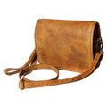 Never Mind Crossbody Vintage Handmade Genuine Cowhide Leather