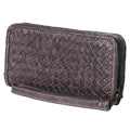 Never Mind Wallet Vintage Handmade Genuine Cowhide Leather