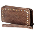 Never Mind Wallet Vintage Handmade Genuine Cowhide Leather