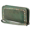 Never Mind Wallet Vintage Handmade Genuine Cowhide Leather