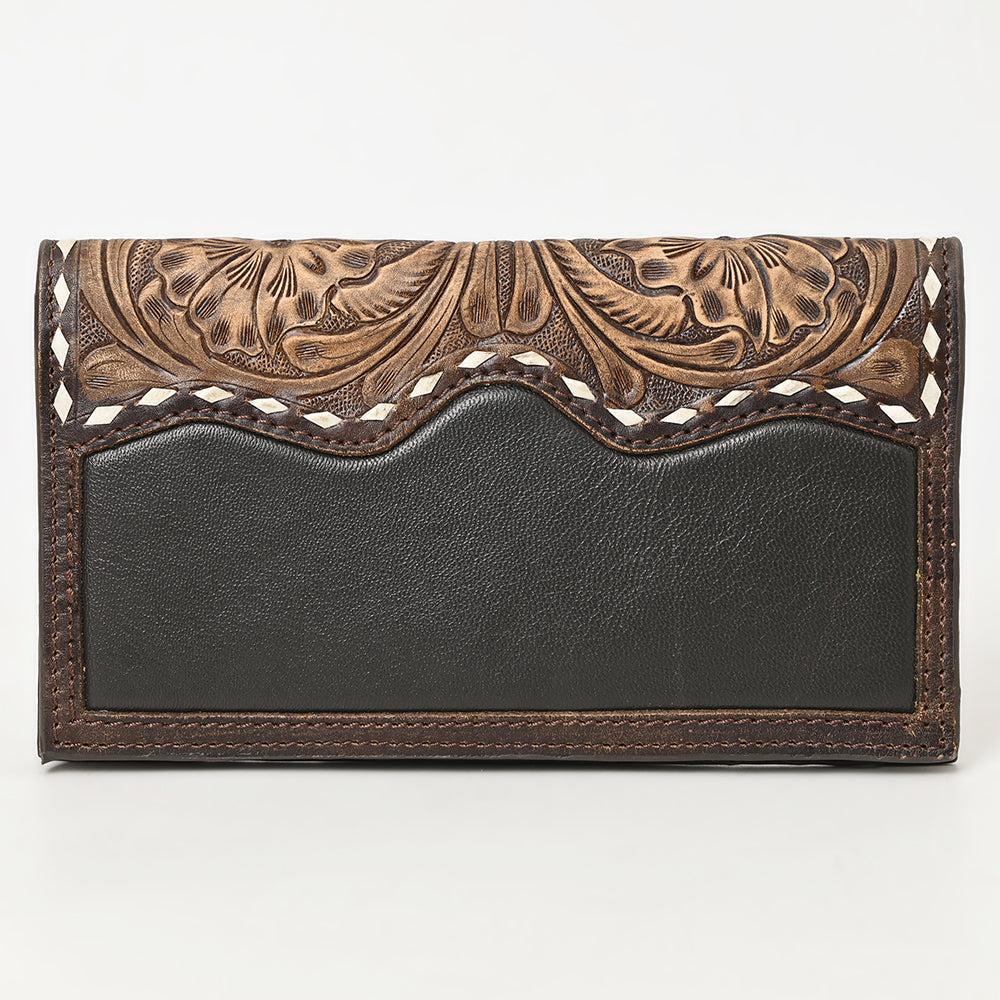 American Darling Hand-Tooled Genuine Leather Wallet
