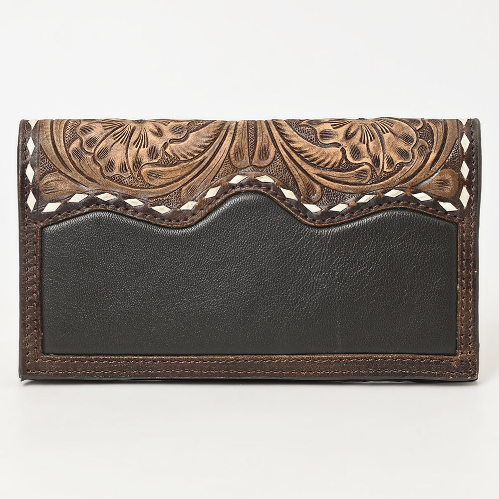 American Darling Wallet Hand Tooled Genuine Leather women bag western handbag purse