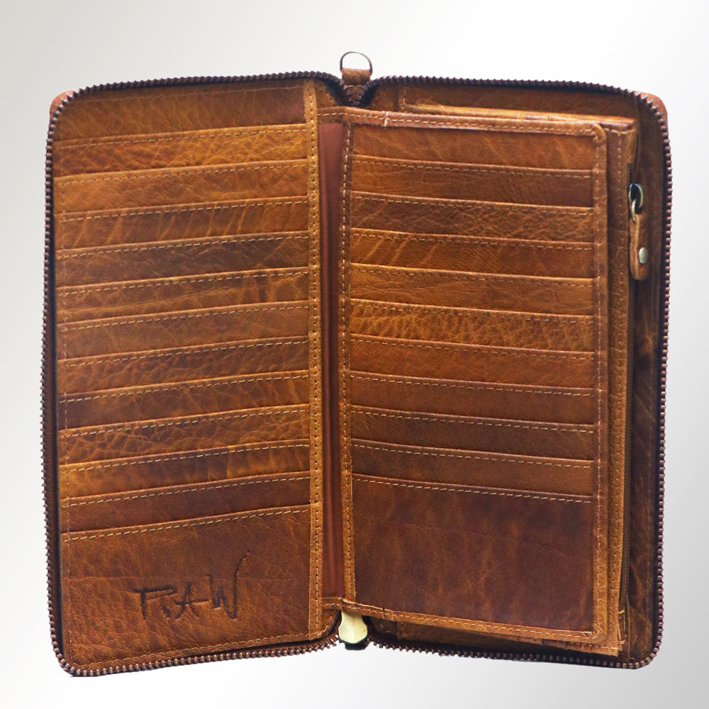 American Darling Genuine Leather Clutch