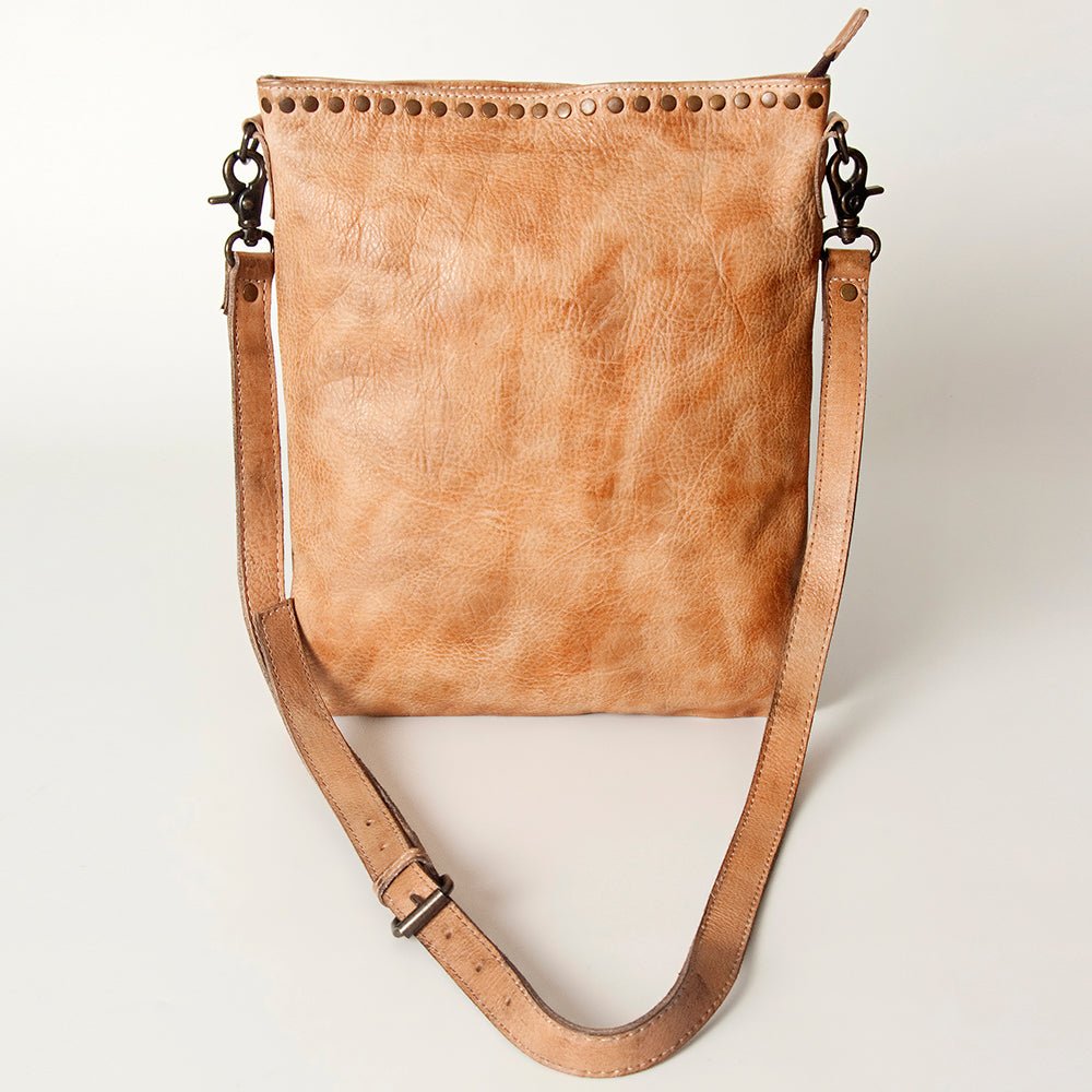 Premium Vintage Handmade Crossbody Bag In Genuine Full Grain Cowhide Leather Women