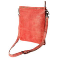 Vintage Leather Crossbody Bag For Women Handmade Genuine Cowhide With Durable Hardware