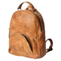 Never Mind Backpack Vintage Handmade Genuine Cowhide Leather