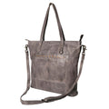 Never Mind Tote Vintage Handmade Genuine Cowhide Leather