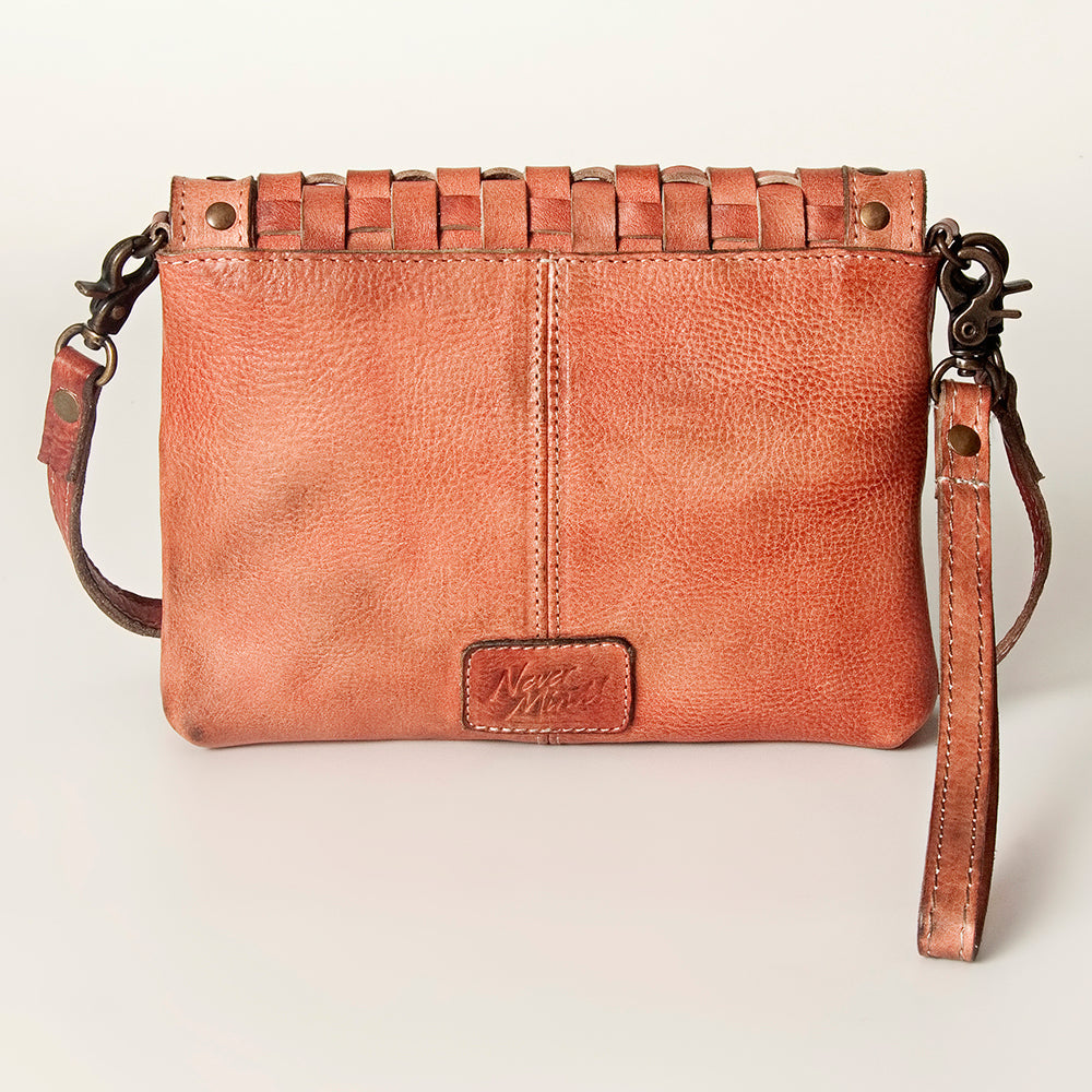 Never Mind Crossbody Vintage Handmade Genuine Cowhide Leather