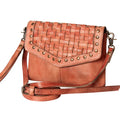 Never Mind Crossbody Vintage Handmade Genuine Cowhide Leather