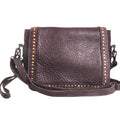 Never Mind Crossbody Vintage Handmade Genuine Cowhide Leather