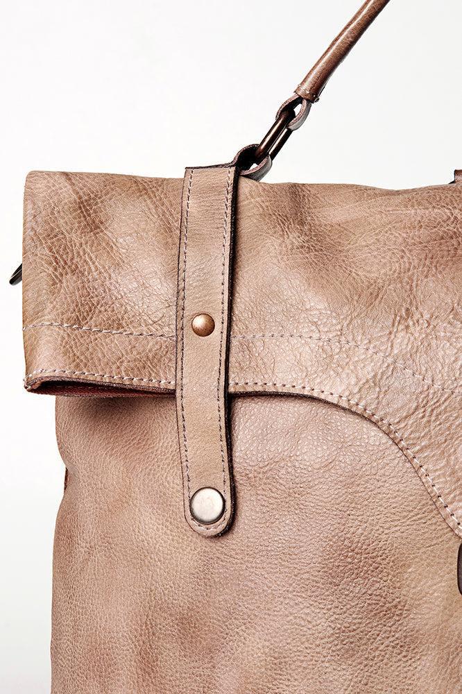 Never Mind Backpack Vintage Handmade Genuine Cowhide Leather