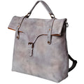 Never Mind Backpack Vintage Handmade Genuine Cowhide Leather