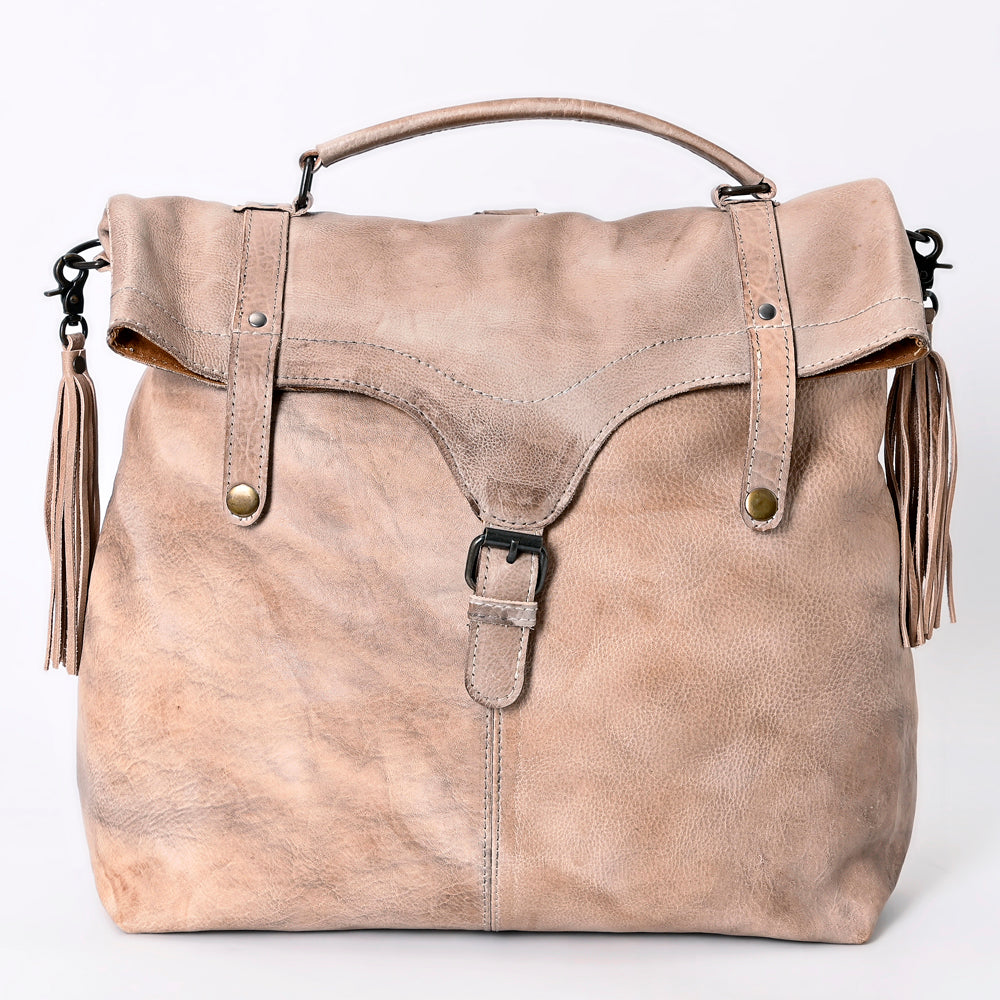 Never Mind Backpack Vintage Handmade Genuine Cowhide Leather