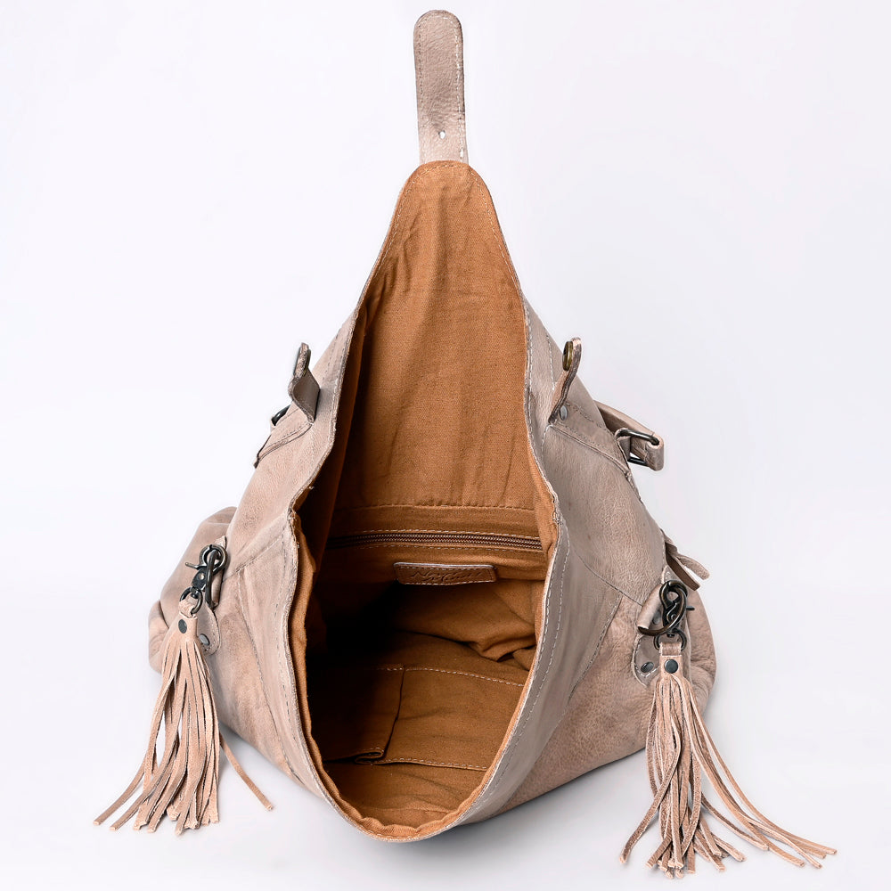 Never Mind Backpack Vintage Handmade Genuine Cowhide Leather